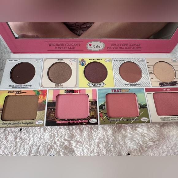 In theBalm of Your Hand - Greatest Hits VOL 2 NEW Palette Shadow Blush - Picture 4 of 5